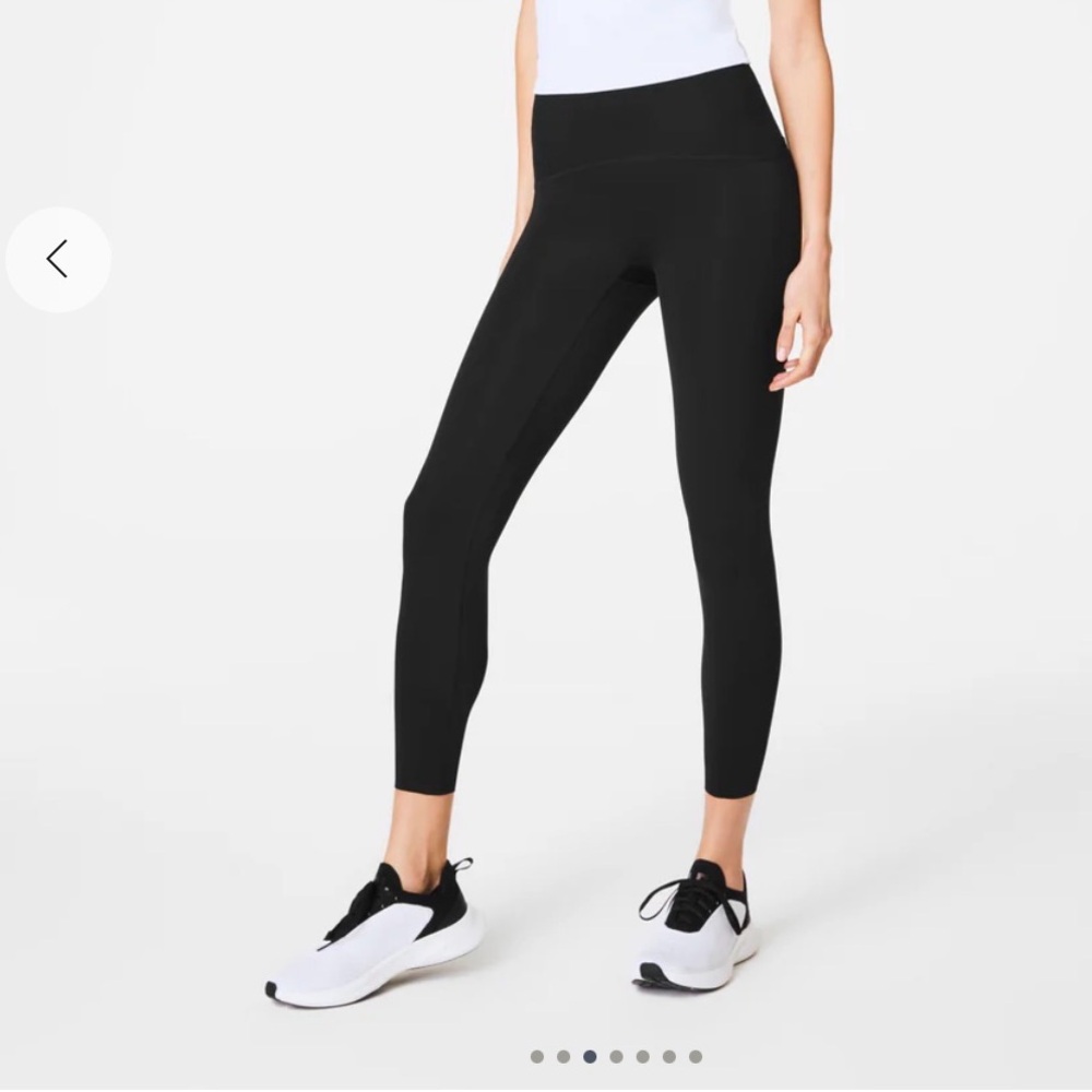SPANX SPANXshape Booty Boost 7/8 Leggings Black Size Medium - Picture 2 of 11
